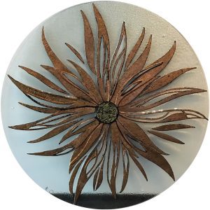 Copper Flower Disc