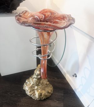 Chanterelle floating mushroom