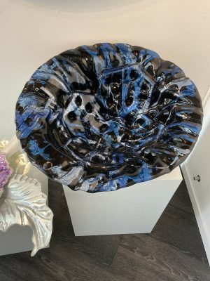 Chunky slumped bowl