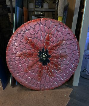 Hot Pink Flower Table Top