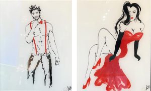 Hugh Jackman and Jessica