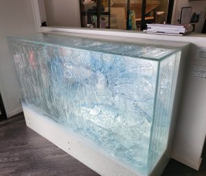 Angler Fish Crystal Glass Bar
