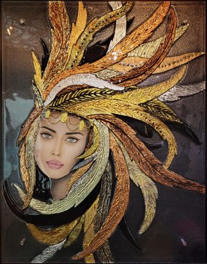 Gold Indian Girl SOLD